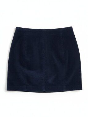 Aritzia Sunday Best Navy Blue Corduroy Mini Skirt - Size 4